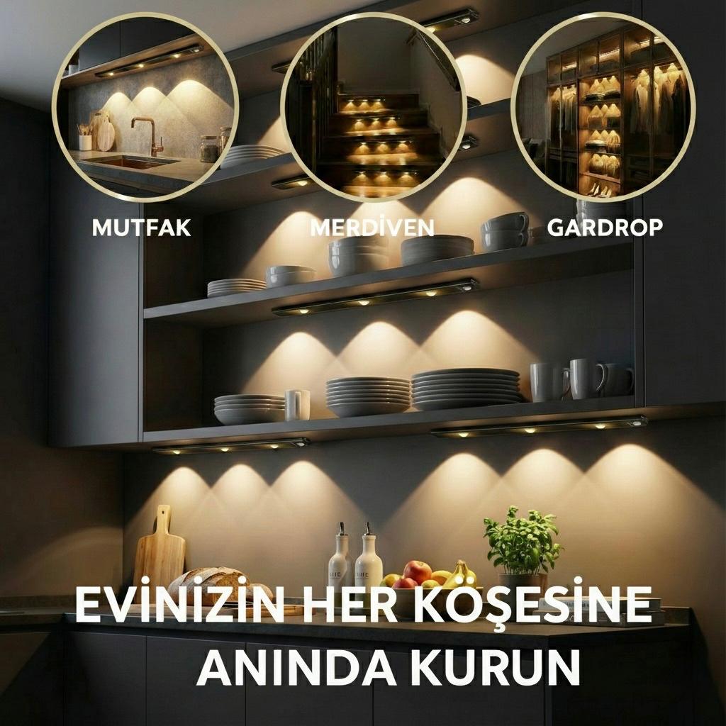 PREVOLUX - Dekoratif Şarjlı LED Aydınlatma